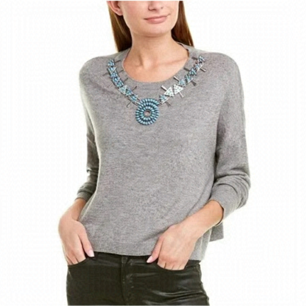 NWT The Kooples Cashmere and Wool Blend Sweater